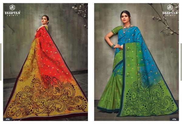 Deeptex Mother India Vol-47 Cotton Designer Exclusive Saree